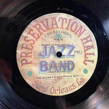 Preservation Hall Jazz Band - New Orleans Vol. II (VINYL) *SIGNED* | Good (G) Excellent (EX)