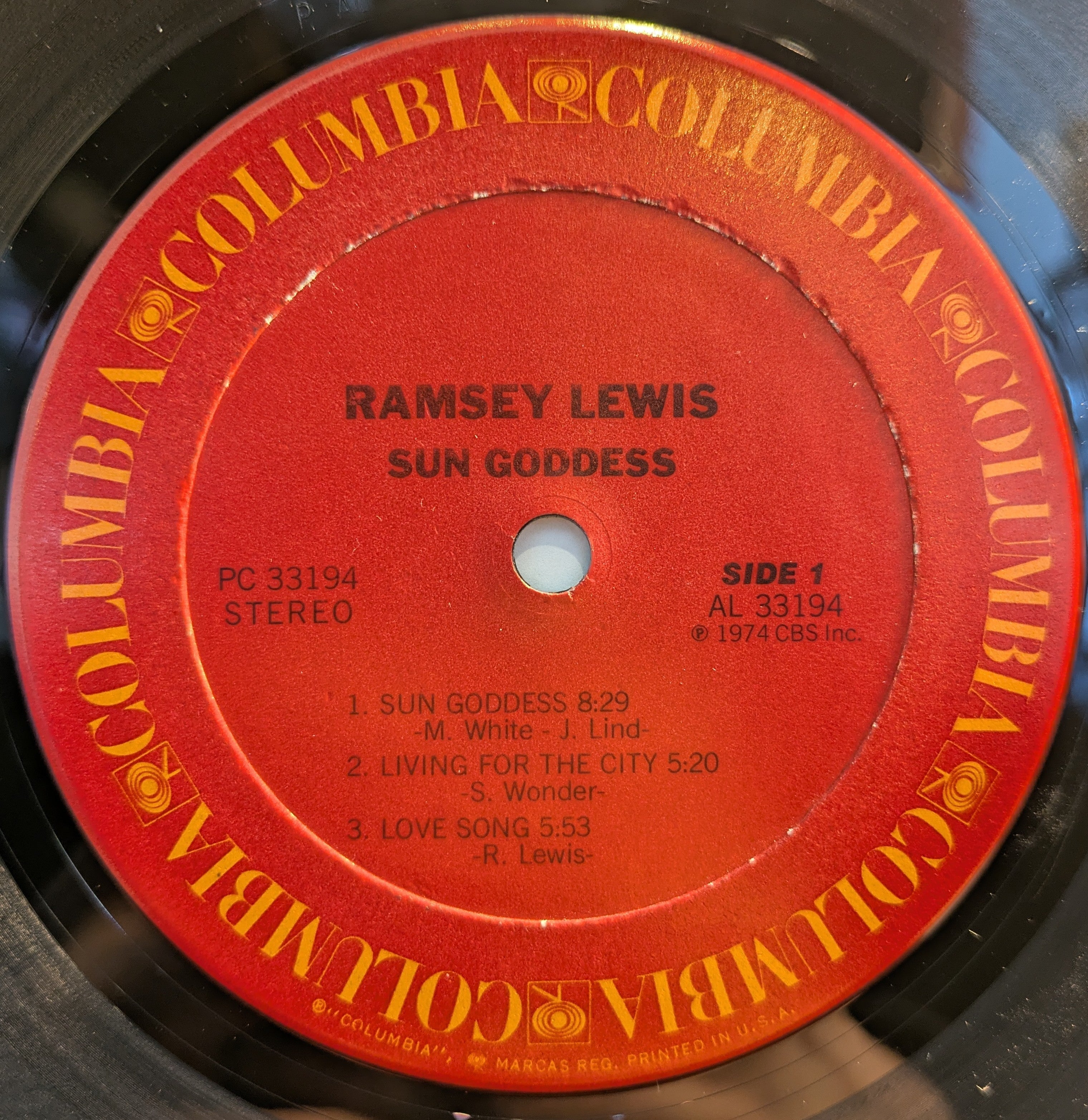 Ramsey Lewis - Sun Goddess (VINYL) | Near Mint (NM) Very Good Plus (VG+)