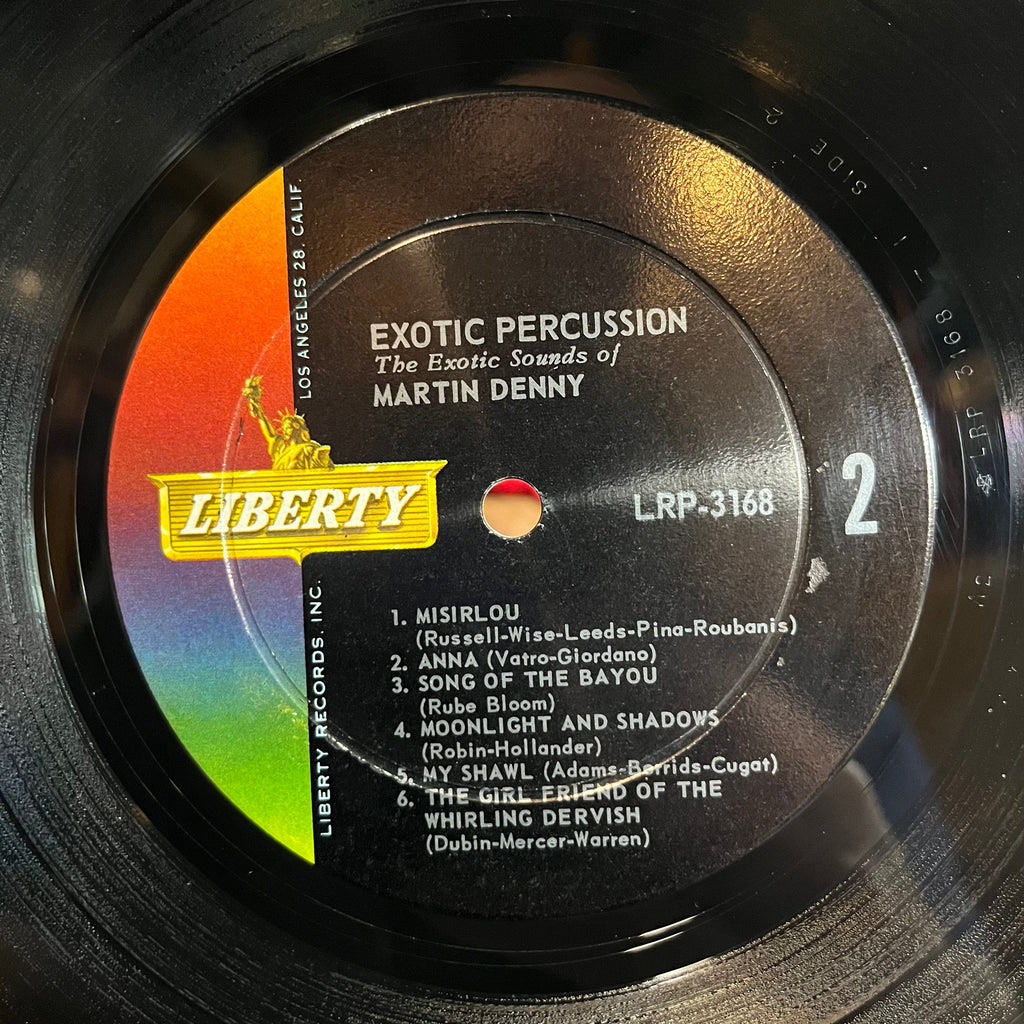 Martin Denny - Exotic Percussion - The Exotic Sounds Of Martin Denny (VINYL) | Near Mint- (NM-) Excellent (EX)