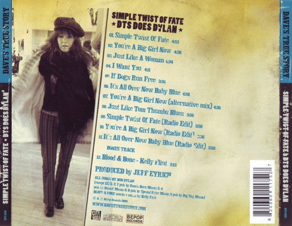 Dave's True Story - Simple Twist Of Fate (CD) | Near Mint- (NM-) Near Mint- (NM-)