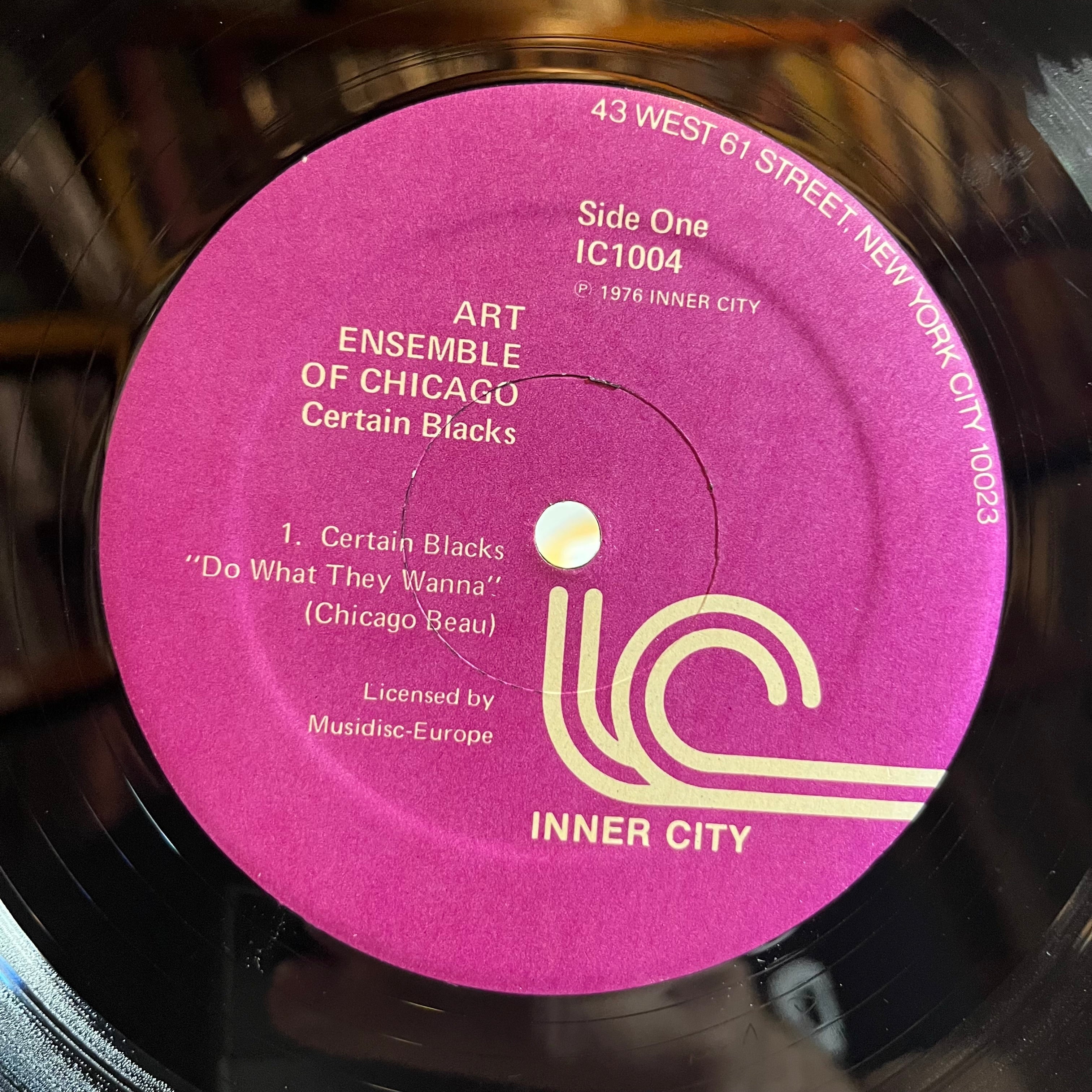 The Art Ensemble Of Chicago - Certain Blacks (LP) | Excellent (EX)
