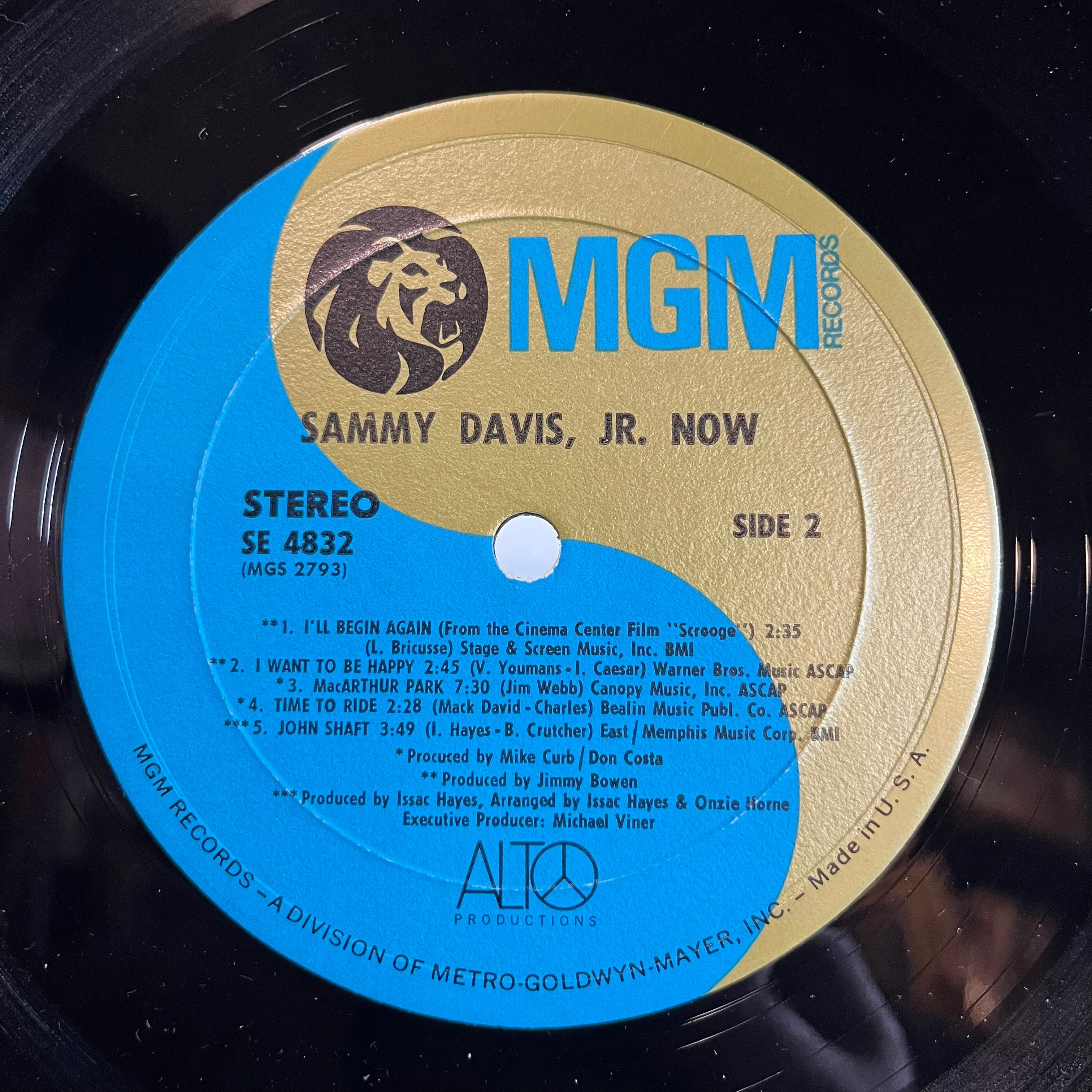 Sammy Davis Jr. - Now (VINYL) | Near Mint- (NM-) Excellent (EX)