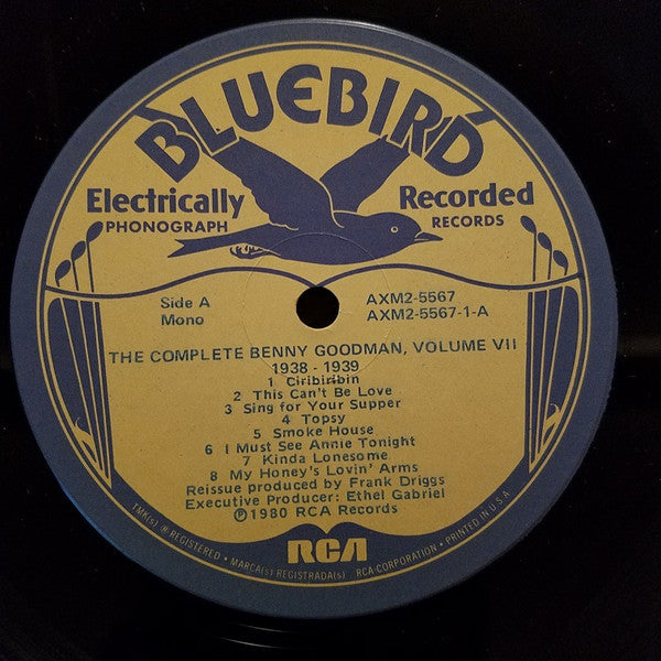 Benny Goodman - The Complete Benny Goodman, Volume VII / 1938-1939 (2xVINYL) | Near Mint (NM) Very Good Plus (VG+)