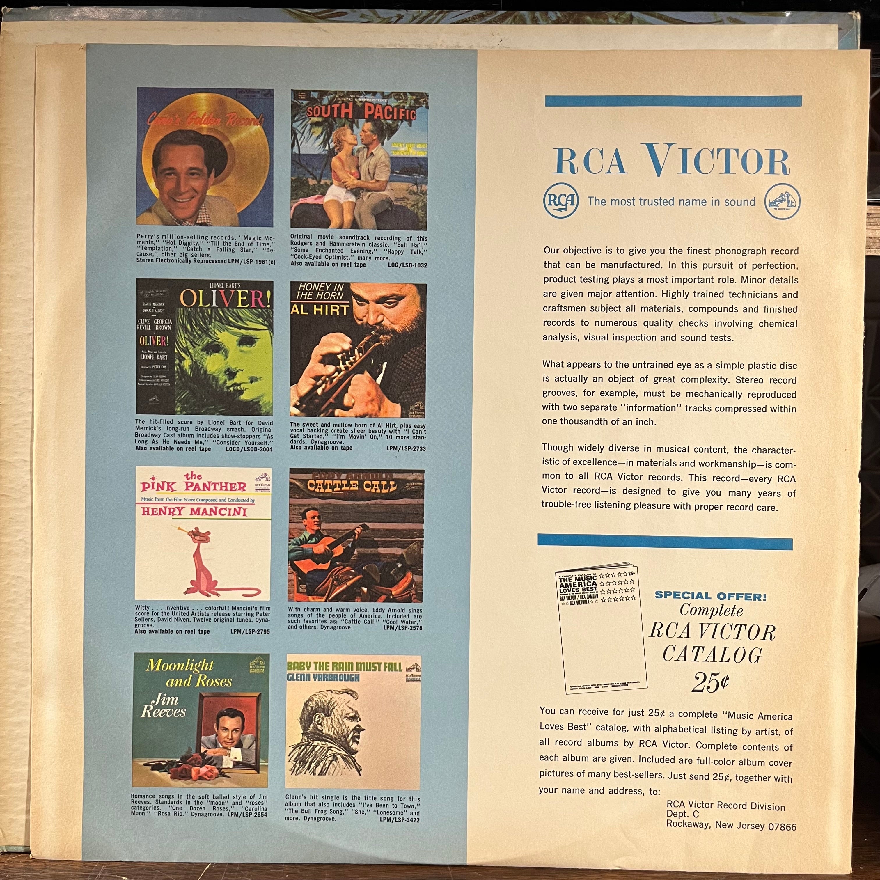 Henry Mancini And His Orchestra And Chorus - Music Of Hawaii (VINYL) | Near Mint- (NM-) Excellent+ (EX+)