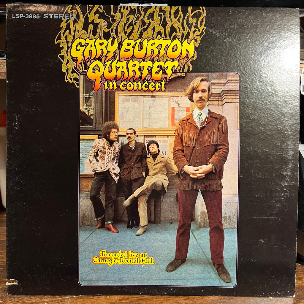 Gary Burton Quartet - Gary Burton Quartet In Concert (VINYL) | Near Mint- (NM-) Excellent+ (EX+)