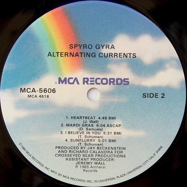 Spyro Gyra - Alternating Currents (VINYL) | Near Mint- (NM-)