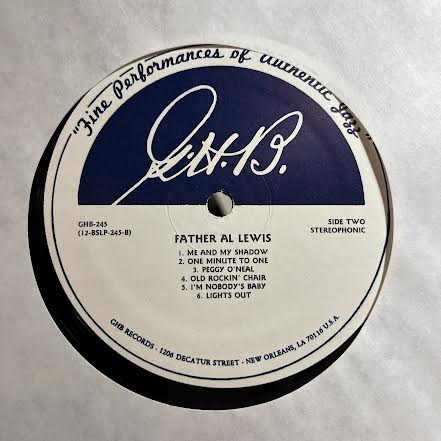 Father Al Lewis (VINYL) | Near Mint- (NM-) Excellent+ (EX+)