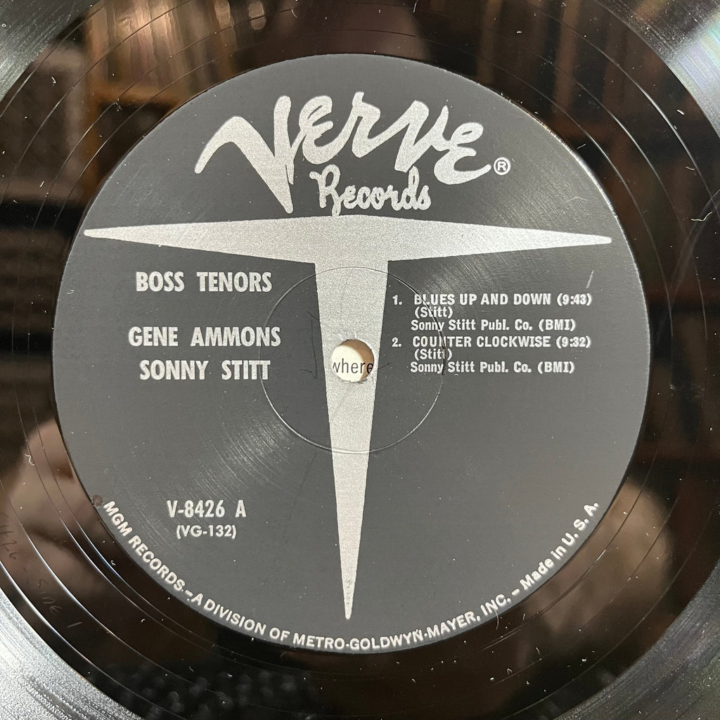 Gene Ammons - Boss Tenors: Straight Ahead From Chicago August 1961 (LP) | Excellent (EX) Very Good Plus (VG+)