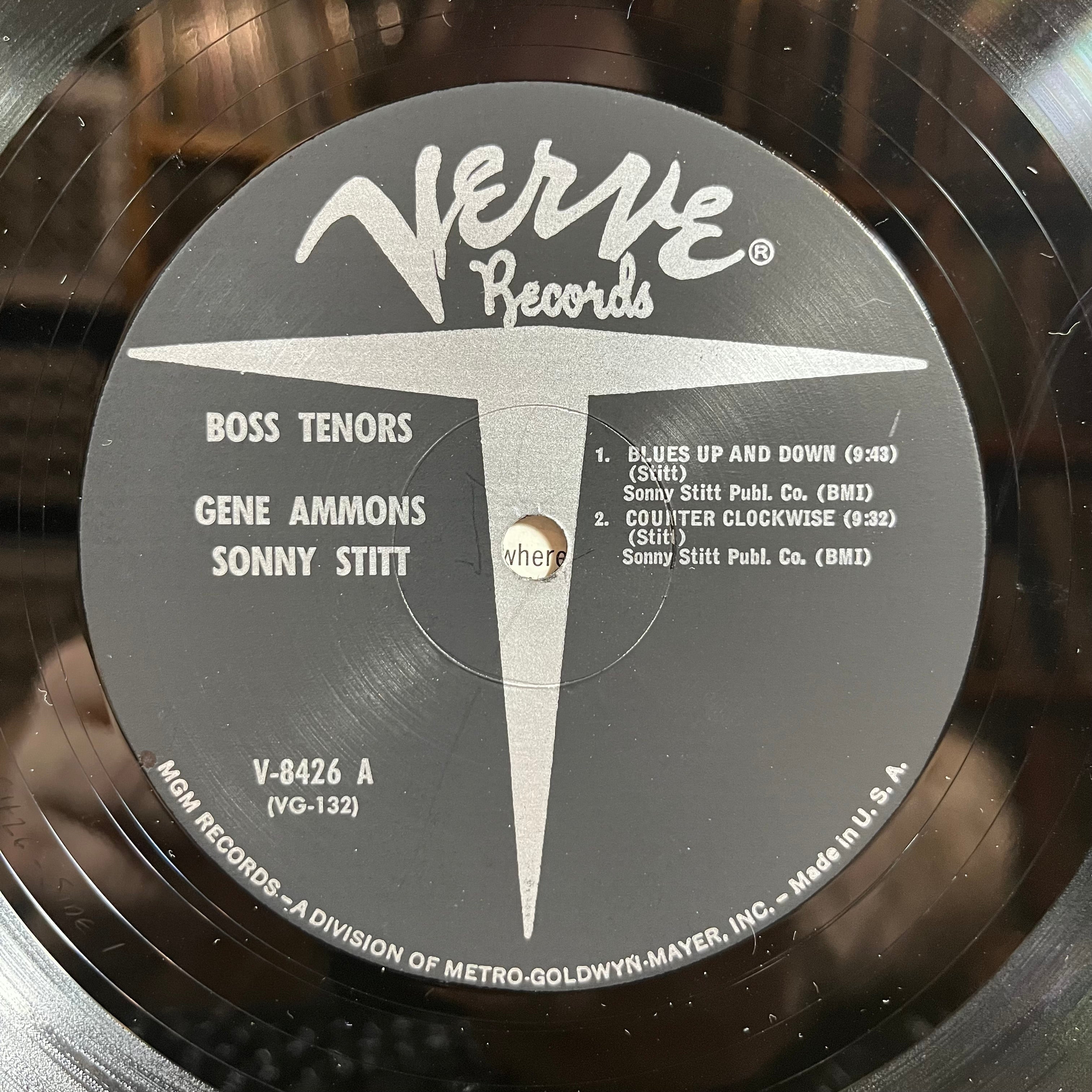 Gene Ammons - Boss Tenors: Straight Ahead From Chicago August 1961 (LP) | Excellent (EX) Very Good Plus (VG+)