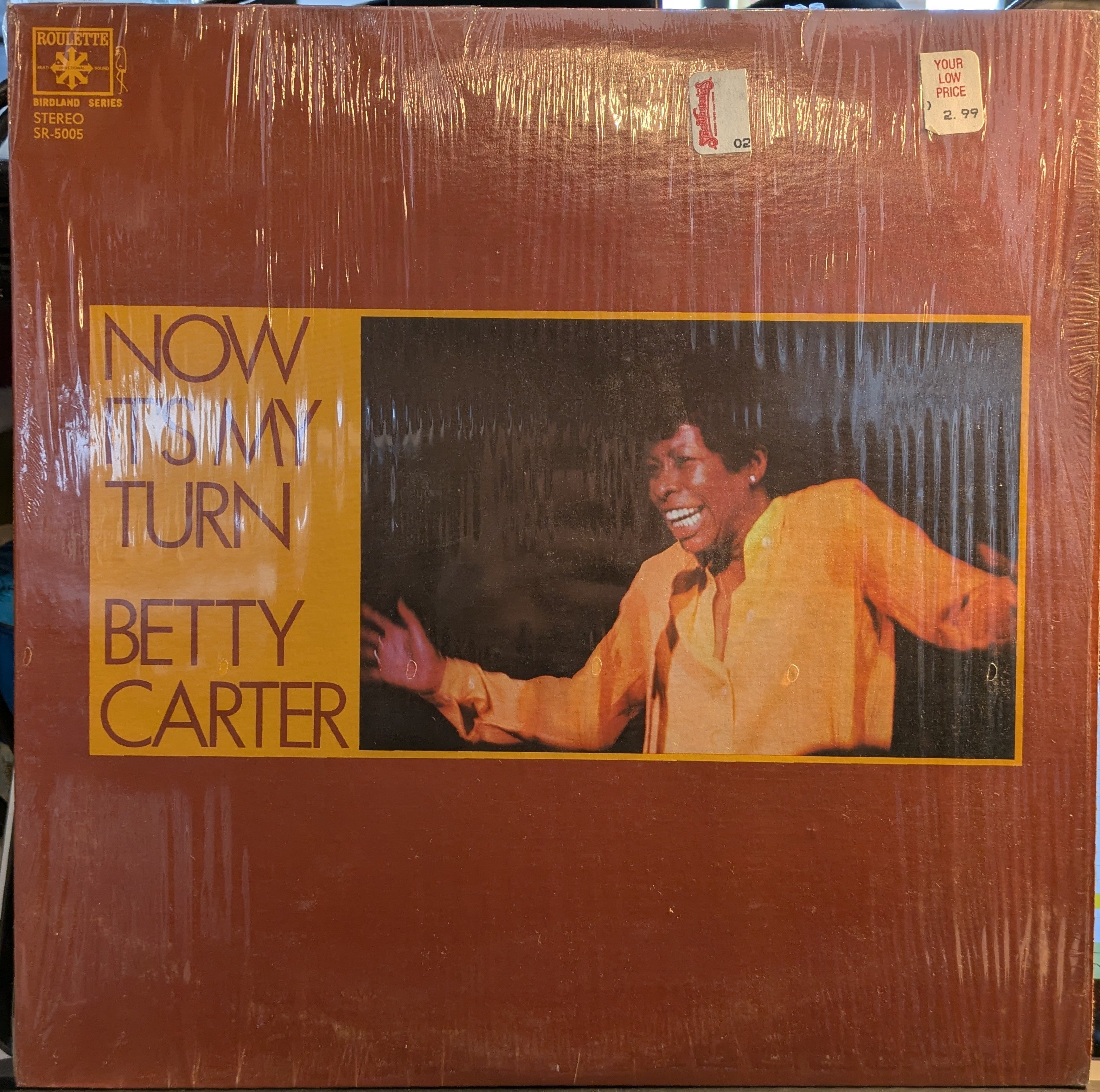 Betty Carter - Now It's My Turn (VINYL) | Near Mint (NM) Near Mint (NM)