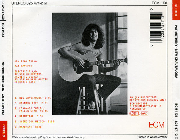 Pat Metheny - New Chautauqua (CD) | Near Mint- (NM-) Near Mint- (NM-)