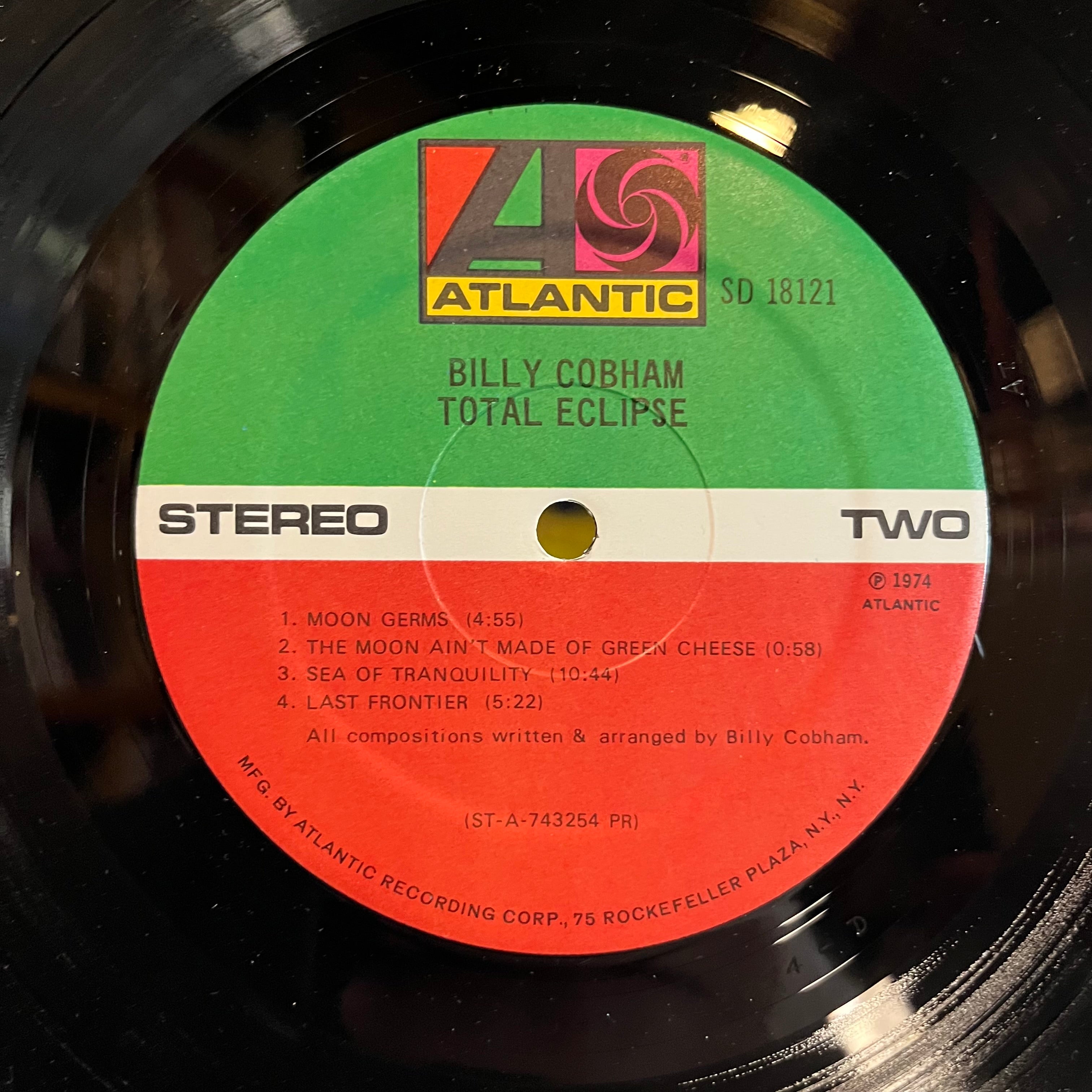 Billy Cobham - Total Eclipse (VINYL) | Near Mint- (NM-) Excellent+ (EX+)