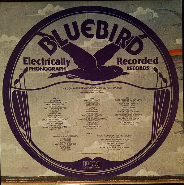 Benny Goodman - The Complete Benny Goodman, Volume VII / 1938-1939 (2xVINYL) | Near Mint (NM) Very Good Plus (VG+)