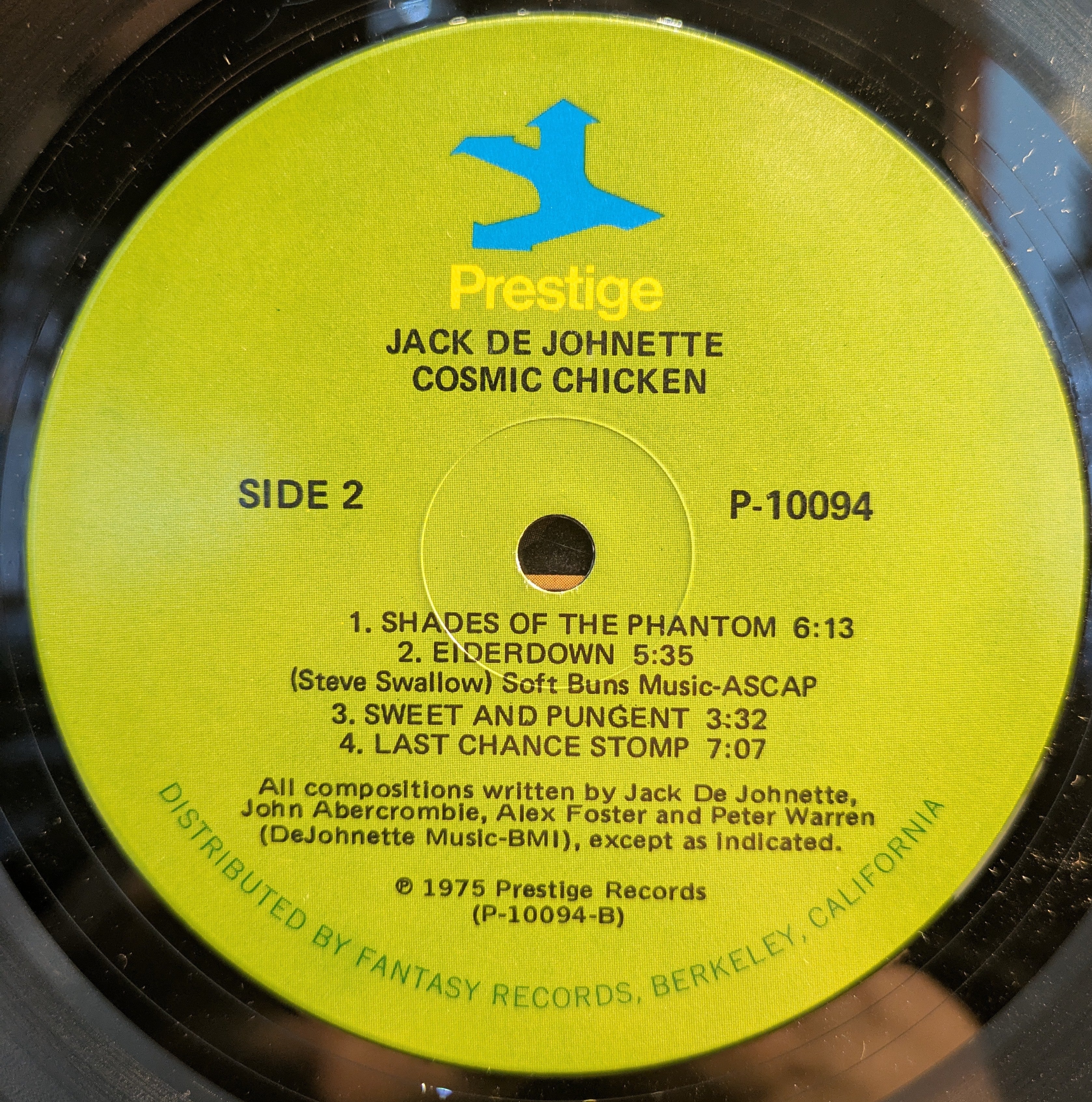 Jack DeJohnette's Directions - Cosmic Chicken (VINYL) | Near Mint (NM) Very Good Plus (VG+)