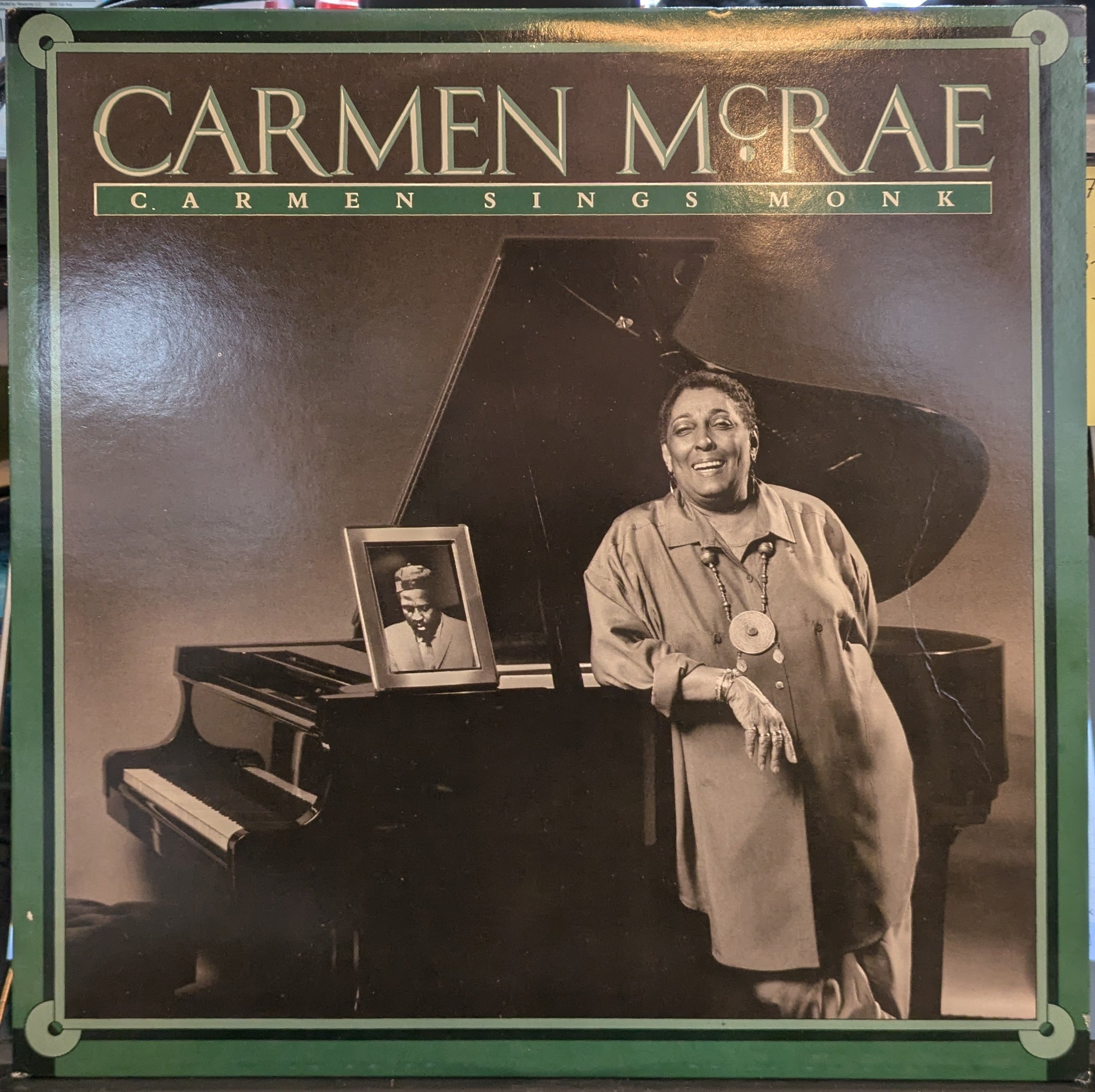 Carmen McRae - Carmen Sings Monk (VINYL) | Near Mint (NM) Near Mint (NM)