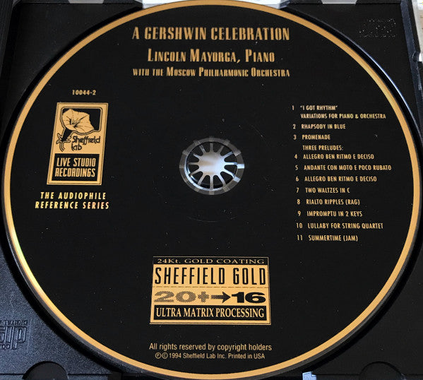 Lincoln Mayorga - A Gershwin Celebration (CD) | Near Mint (NM) Near Mint (NM)