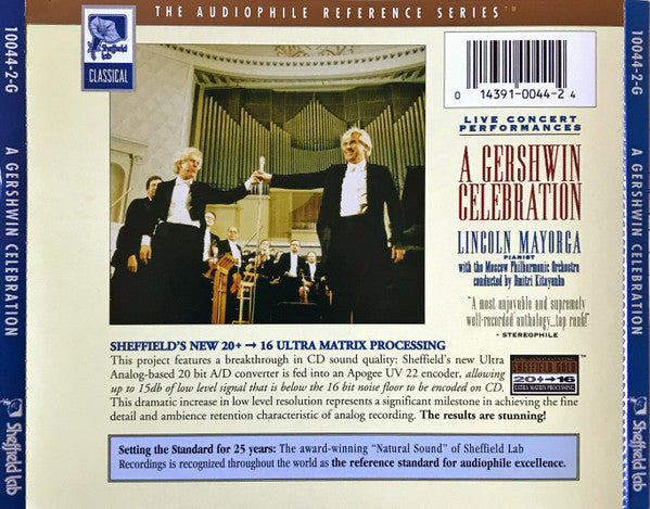 Lincoln Mayorga - A Gershwin Celebration (CD) | Near Mint (NM) Near Mint (NM)
