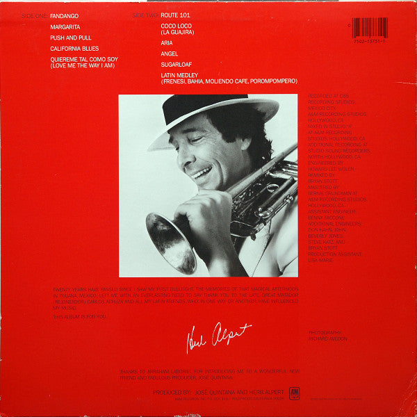 Herb Alpert - Fandango | Near Mint (NM) Near Mint (NM)