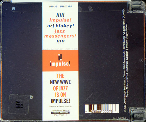Art Blakey & The Jazz Messengers - Art Blakey!!!!! Jazz Messengers!!!!! (SACD) | Near Mint (NM) Excellent (EX)