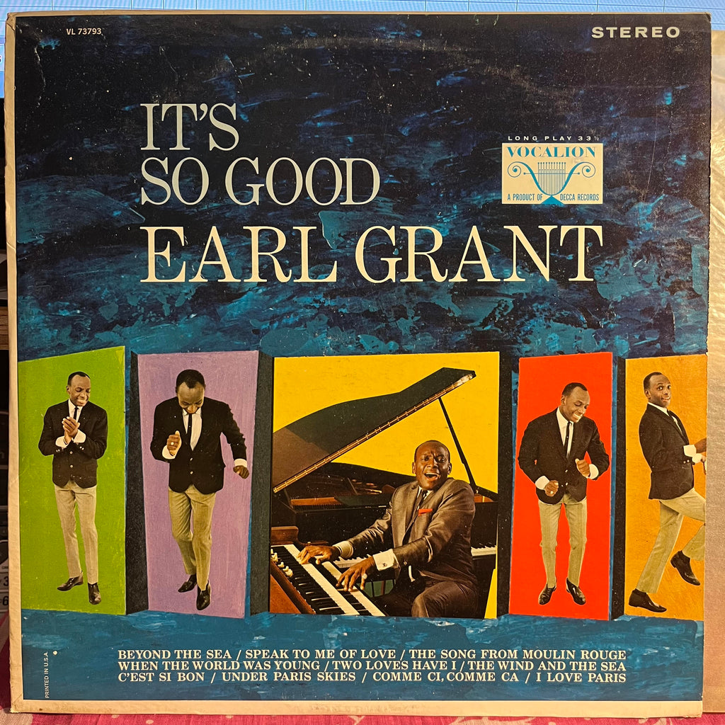 Earl Grant - It's So Good | Near Mint (NM) Excellent (EX)