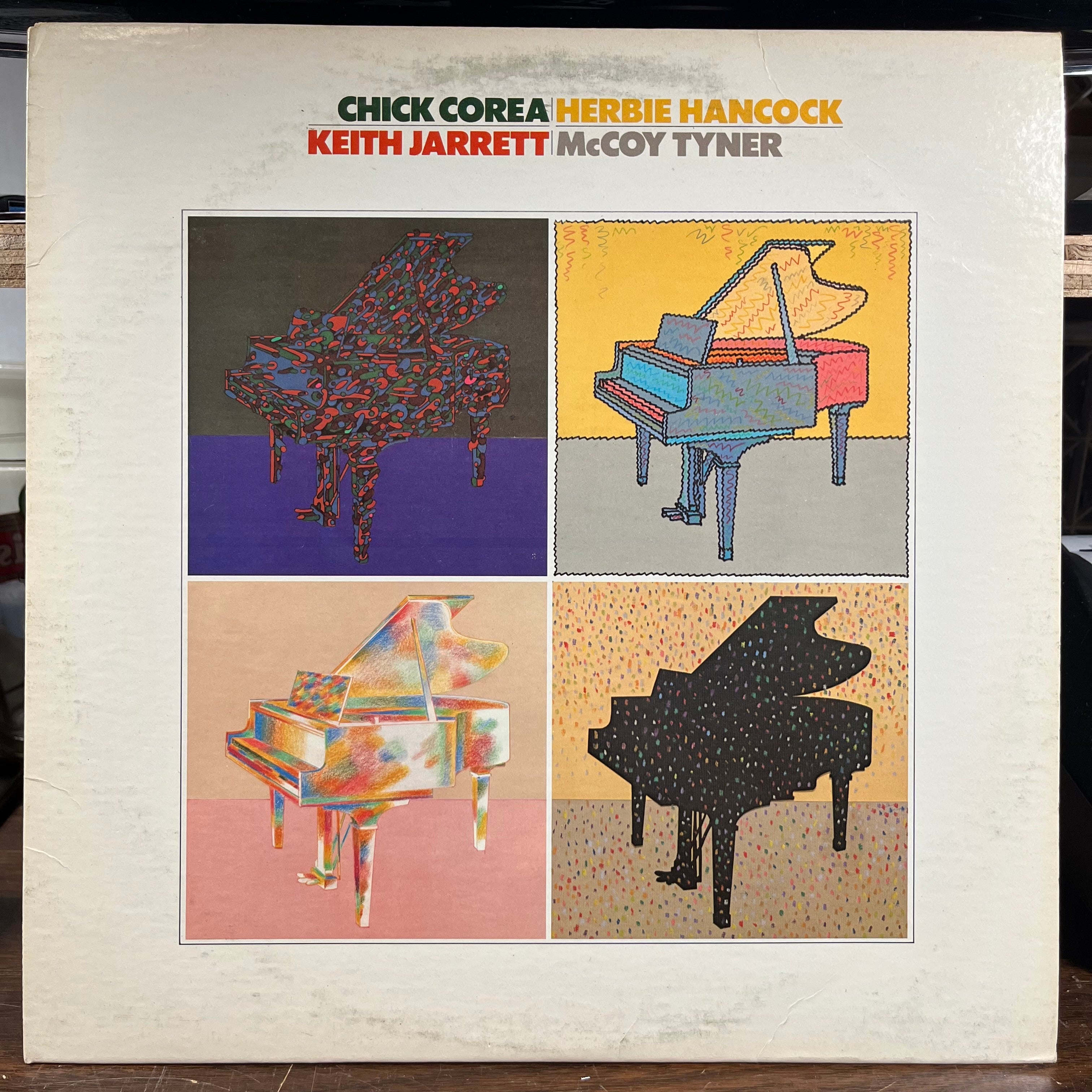 Chick Corea - Chick Corea, Herbie Hancock, Keith Jarrett, McCoy Tyner (LP) | Near Mint (NM) Excellent (EX)