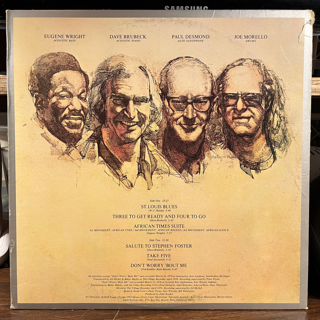 The Dave Brubeck Quartet - 25th Anniversary Reunion (VINYL) | Near Mint (NM) Excellent (EX)