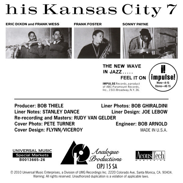 Count Basie And The Kansas City 7 (SACD) | Near Mint (NM or M-)