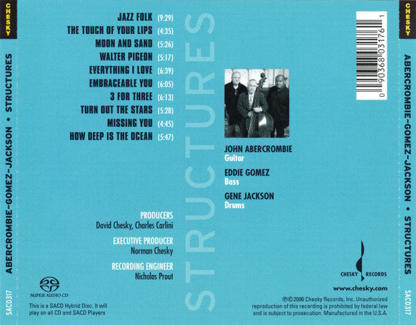 John Abercrombie - Structures (SACD) | Near Mint (NM) Near Mint (NM)