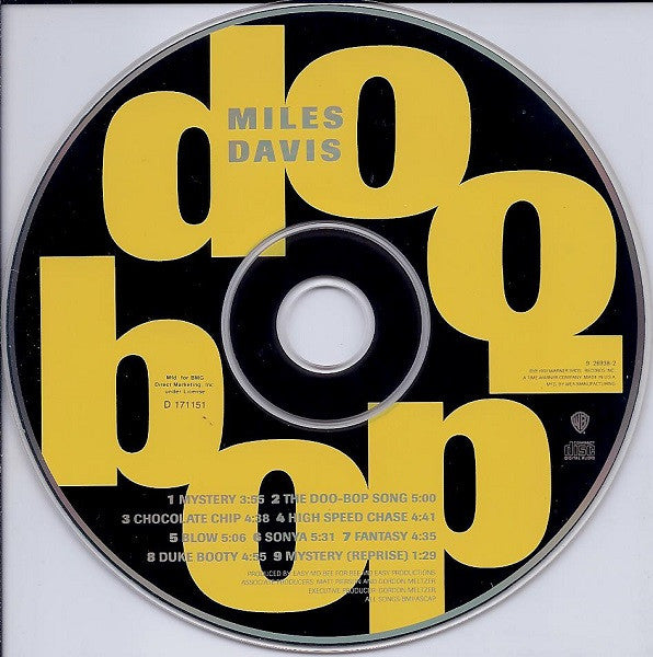 Doo-Bop (CD) | Near Mint (NM) Near Mint (NM)