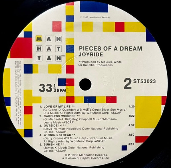Pieces Of A Dream - Joyride | Near Mint (NM) Near Mint (NM)