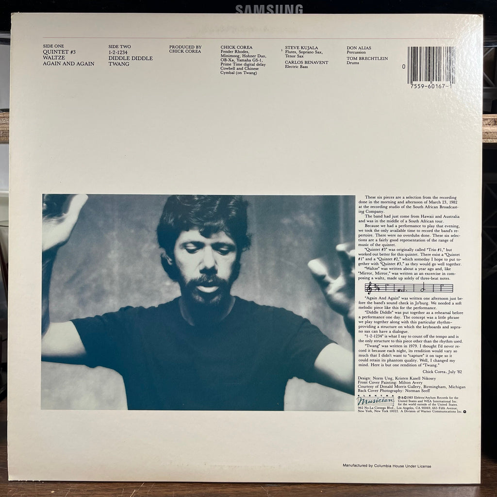 Chick Corea - Again And Again (The Joburg Sessions) (LP) | Near Mint (NM) Near Mint (NM)