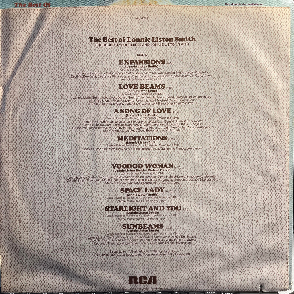 Lonnie Liston Smith - The Best Of Lonnie Liston Smith | Near Mint (NM) Near Mint (NM)