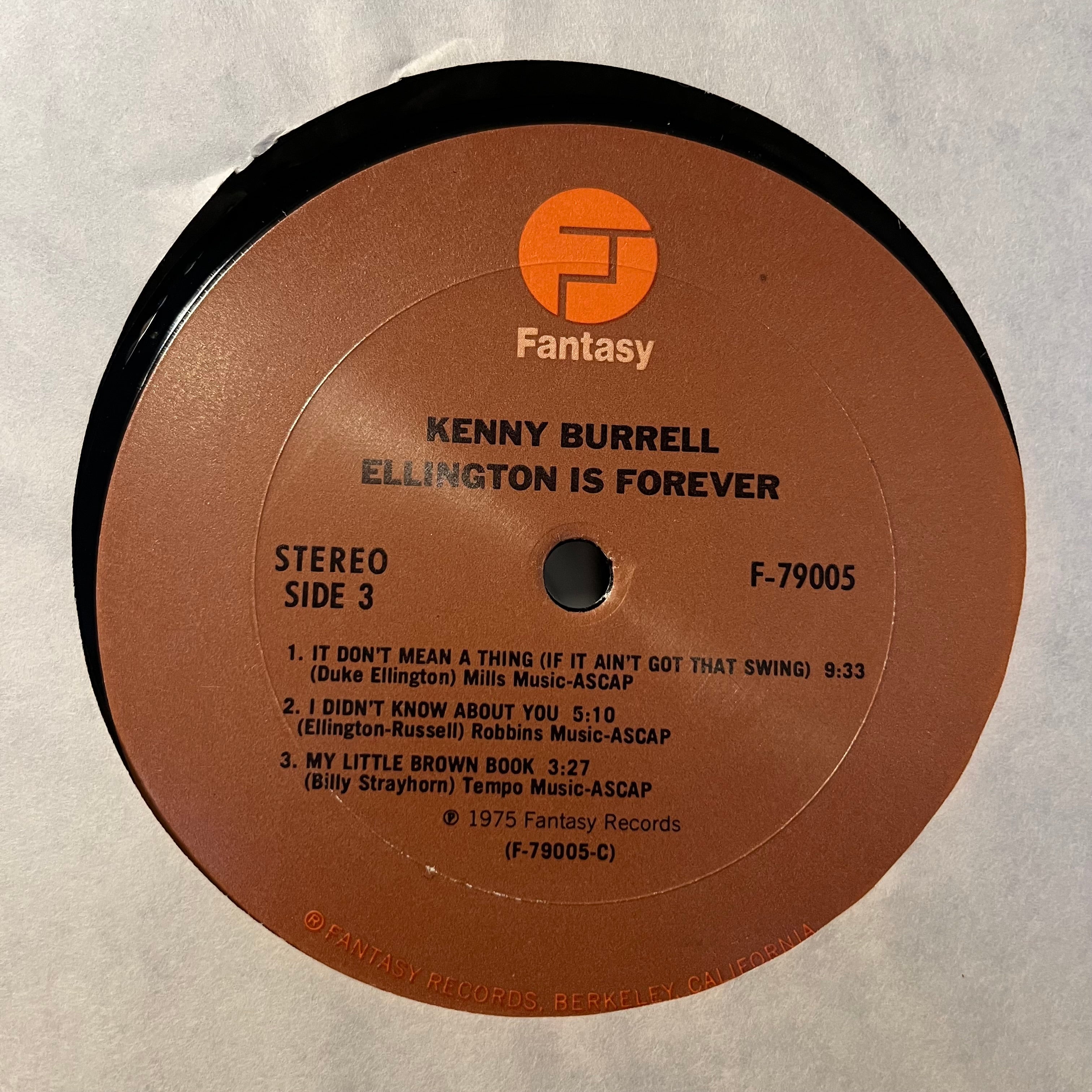 Kenny Burrell - Ellington Is Forever | Near Mint (NM) Excellent (EX)