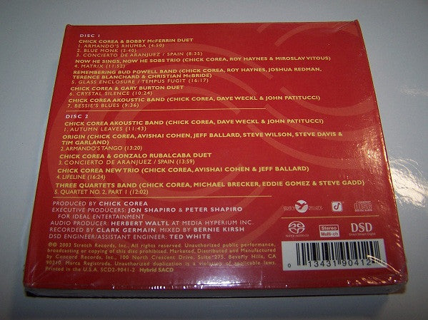 Chick Corea - Rendezvous In New York (SACD) | Near Mint (NM) Very Good Plus (VG+)