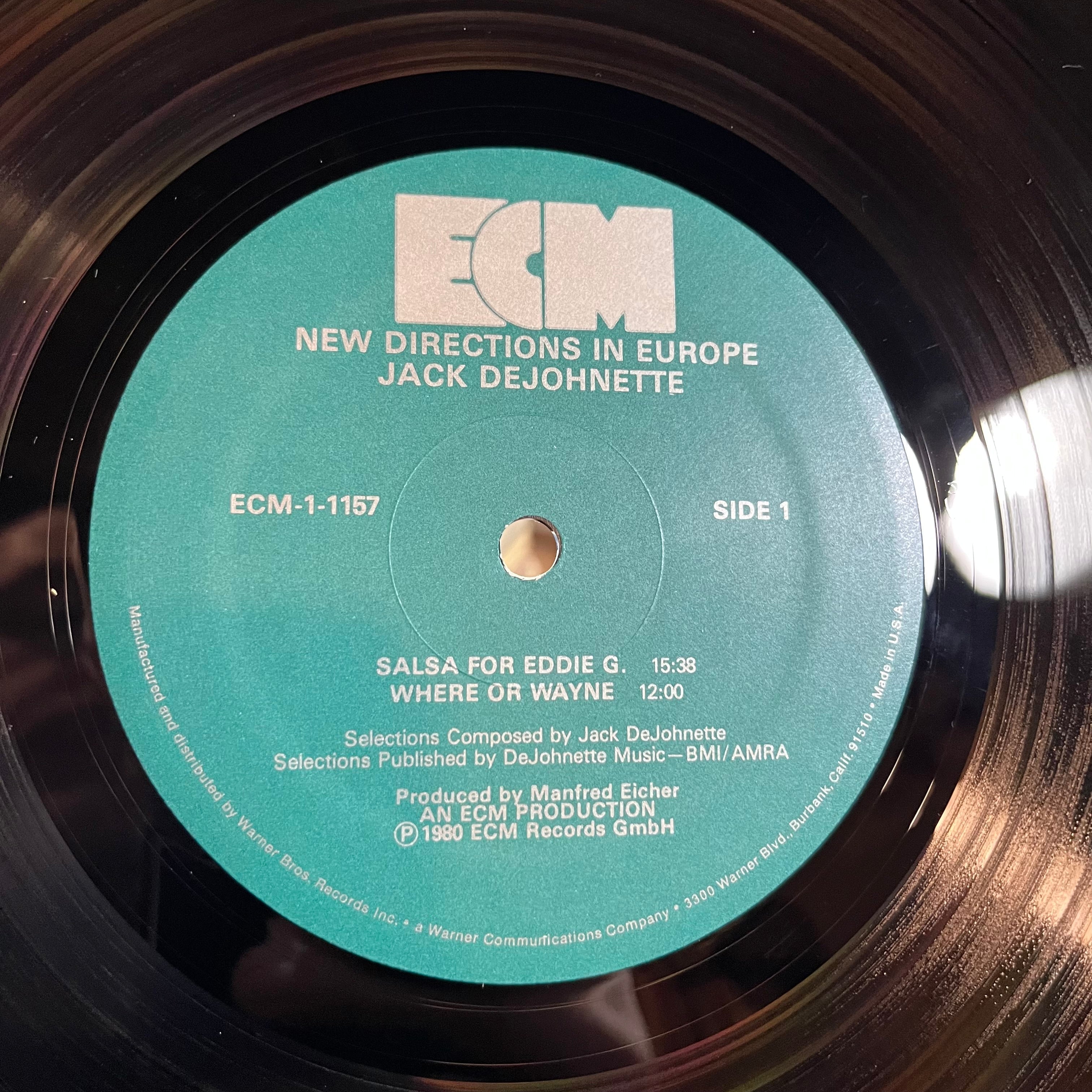 Jack DeJohnette - New Directions In Europe (VINYL) | Near Mint (NM) Near Mint (NM)