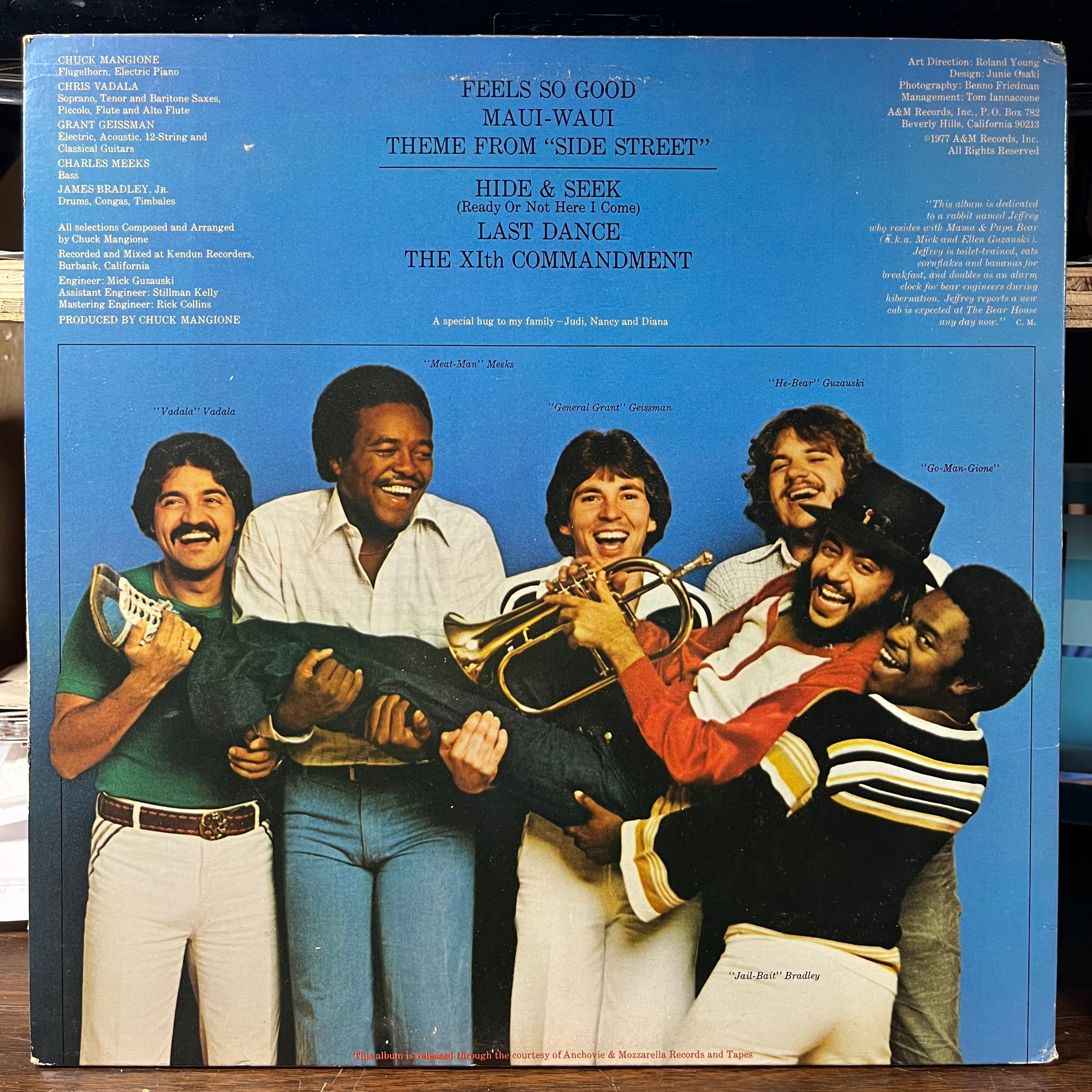 Chuck Mangione - Feels So Good (VINYL) | Near Mint (NM or M-) Excellent (EX)