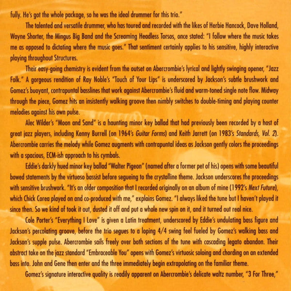 John Abercrombie - Structures (SACD) | Near Mint (NM) Near Mint (NM)