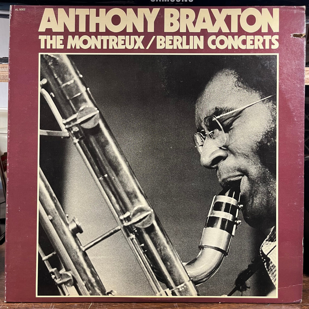 Anthony Braxton - The Montreux / Berlin Concerts (2xLP) | Near Mint (NM) Excellent+ (EX+)