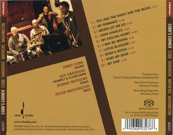 Cobb's Corner (SACD) | Near Mint (NM) Near Mint (NM)