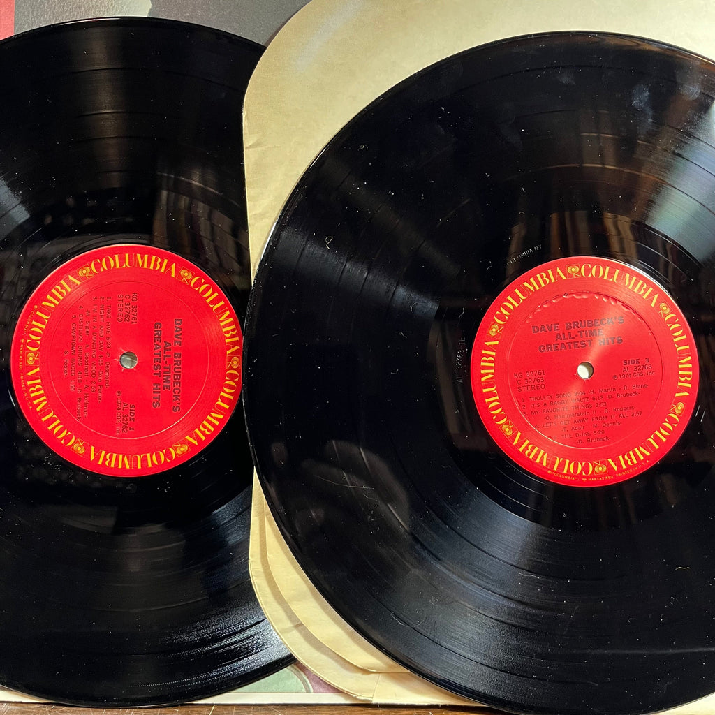 Dave Brubeck - Dave Brubeck's All-Time Greatest Hits (2xVINYL) | Near Mint (NM)