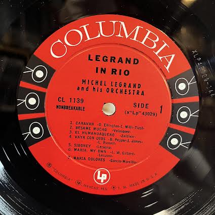 Michel Legrand Et Son Orchestre - Legrand In Rio (VINYL) | Near Mint (NM or M-)