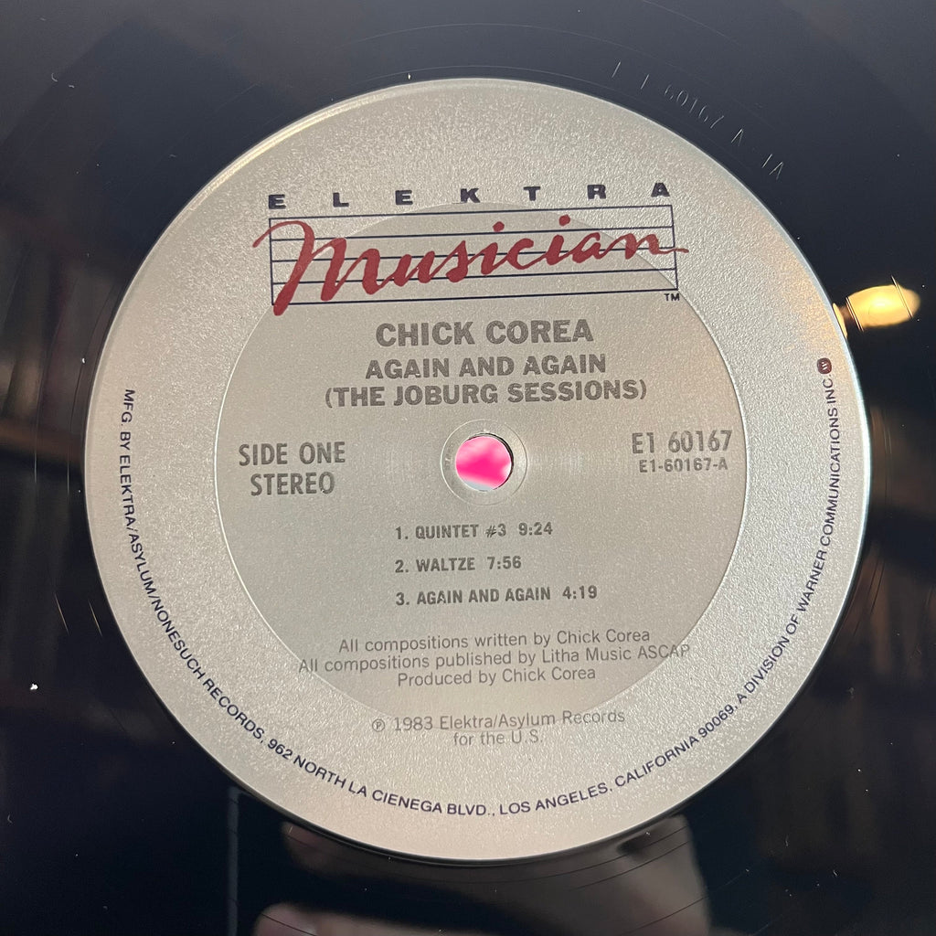 Chick Corea - Again And Again (The Joburg Sessions) (LP) | Near Mint (NM) Near Mint (NM)