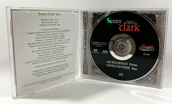 Sonny Clark Trio (SACD) | Near Mint (NM or M-)