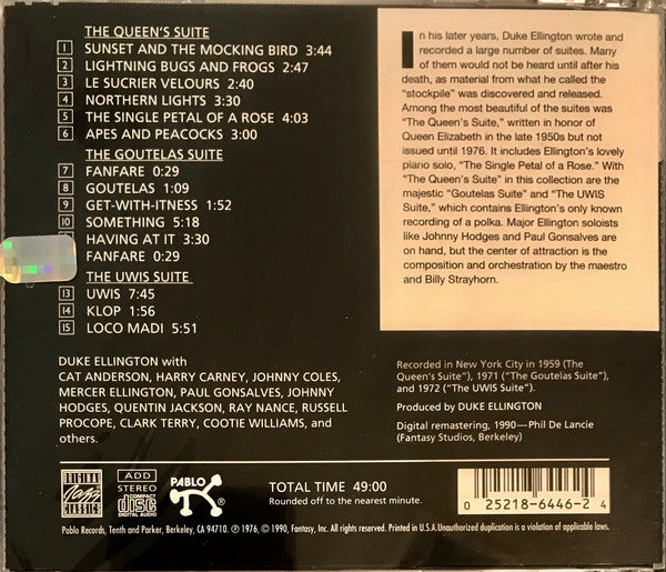 Duke Ellington And His Orchestra - The Ellington Suites (CD | Near Mint (NM) Near Mint (NM)