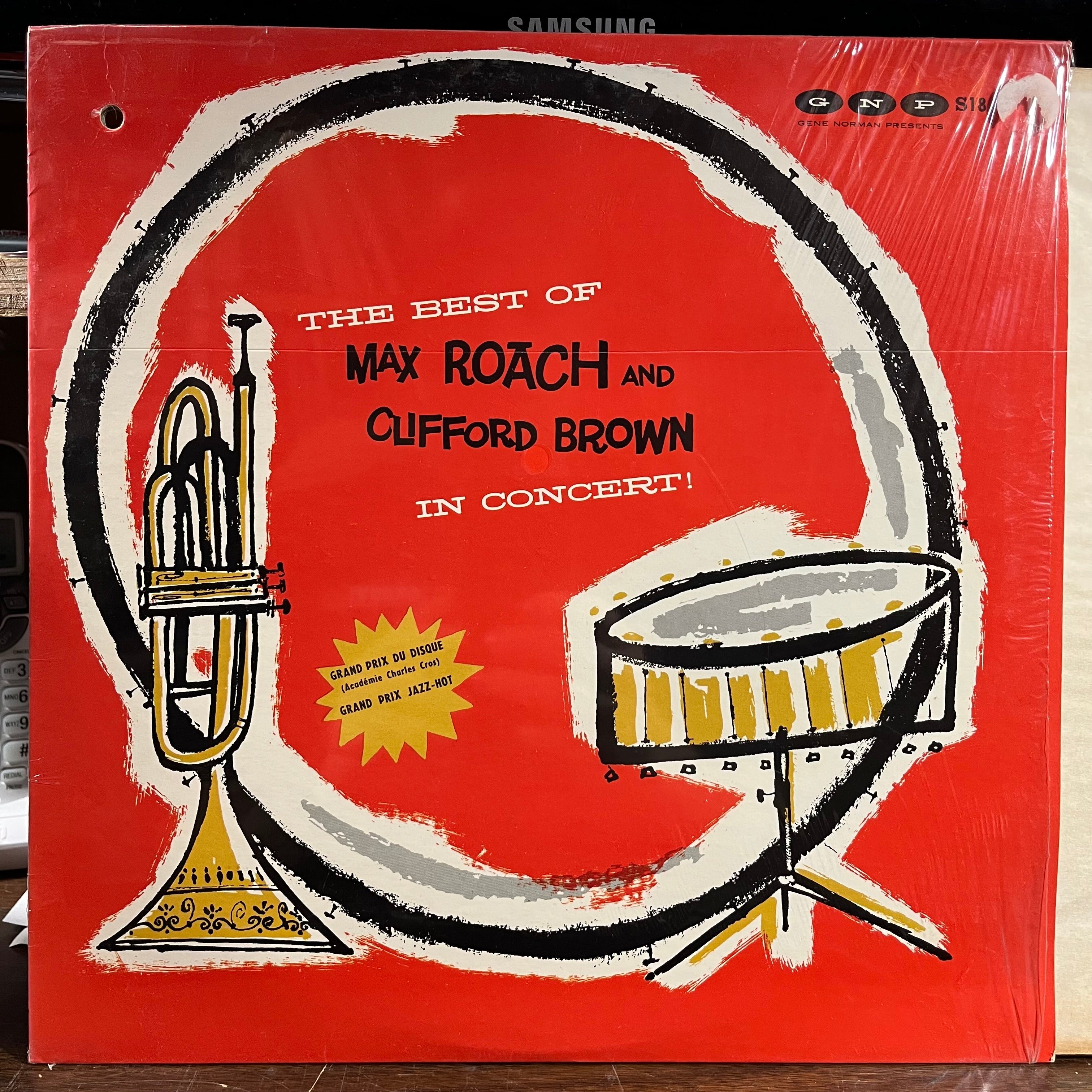 Clifford Brown And Max Roach - The Best Of Max Roach And Clifford Brown In Concert (VINYL) | Near Mint (NM) Near Mint (NM)