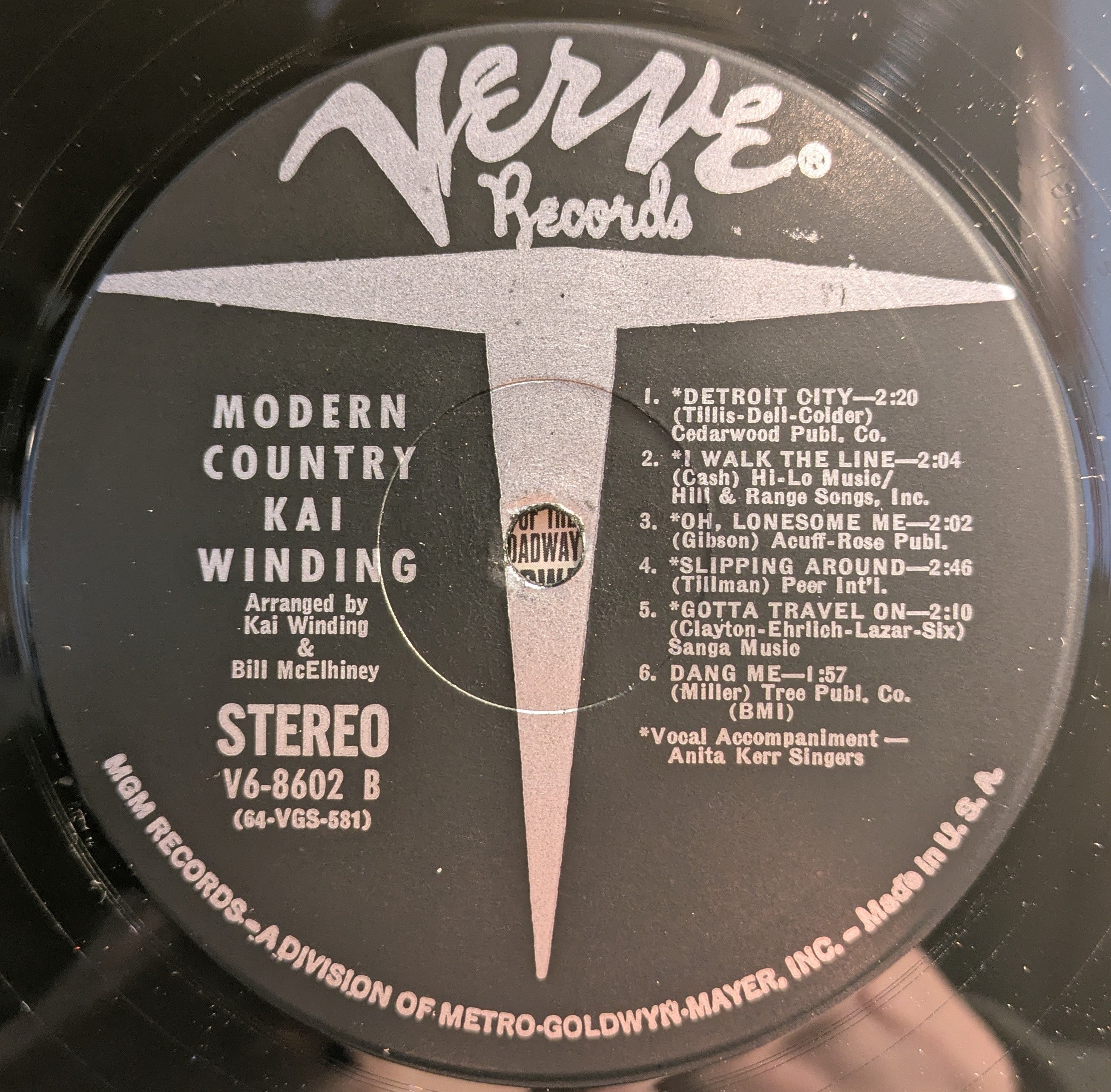 Kai Winding - Modern Country (VINYL) | Near Mint (NM) Near Mint (NM)