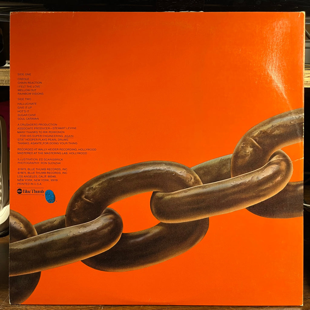 The Crusaders - Chain Reaction (VINYL) | Near Mint (NM) Excellent+ (EX+)