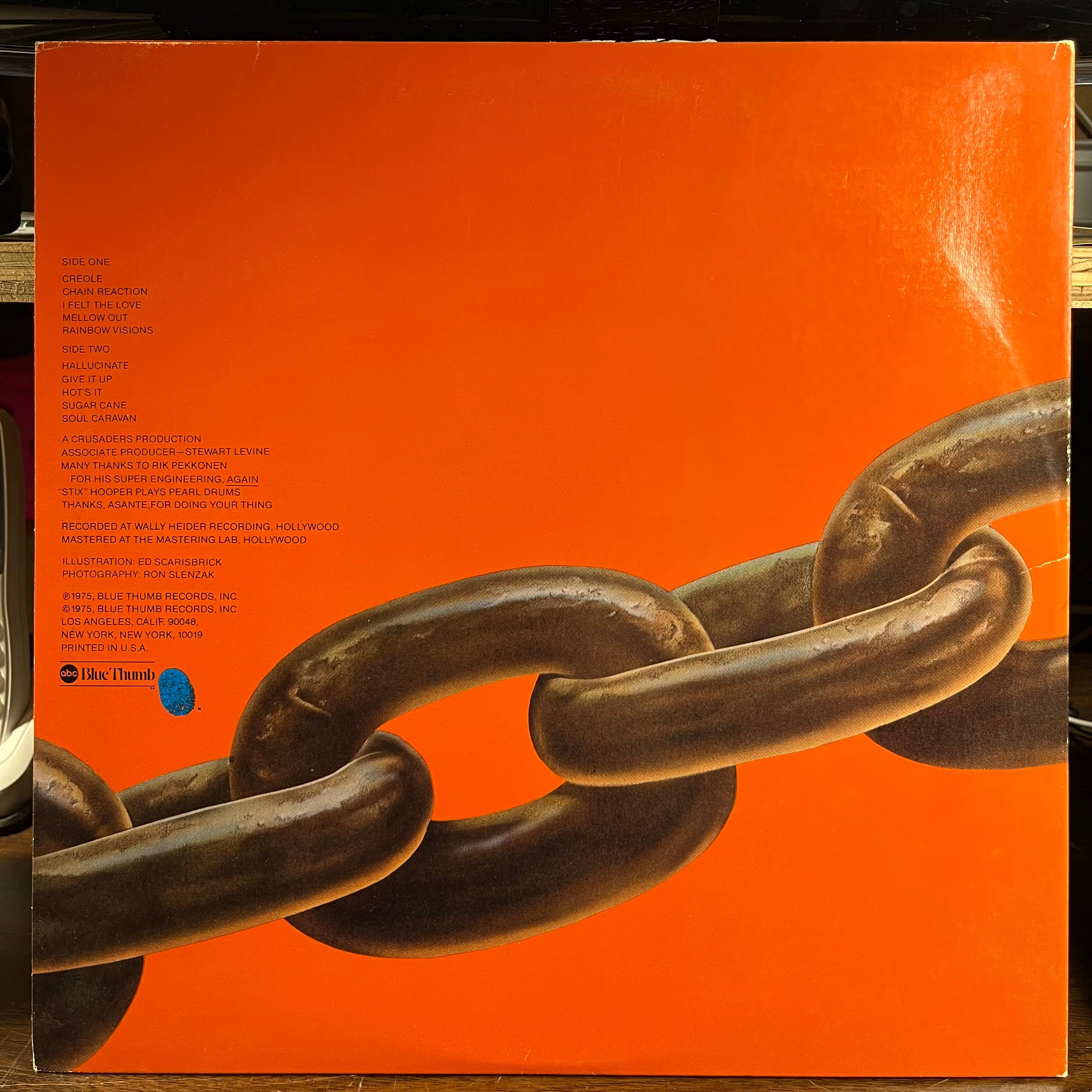 The Crusaders - Chain Reaction (VINYL) | Near Mint (NM) Excellent+ (EX+)