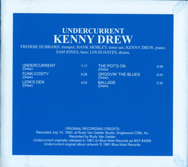 Kenny Drew - Undercurrent (CD) | Near Mint (NM or M-)