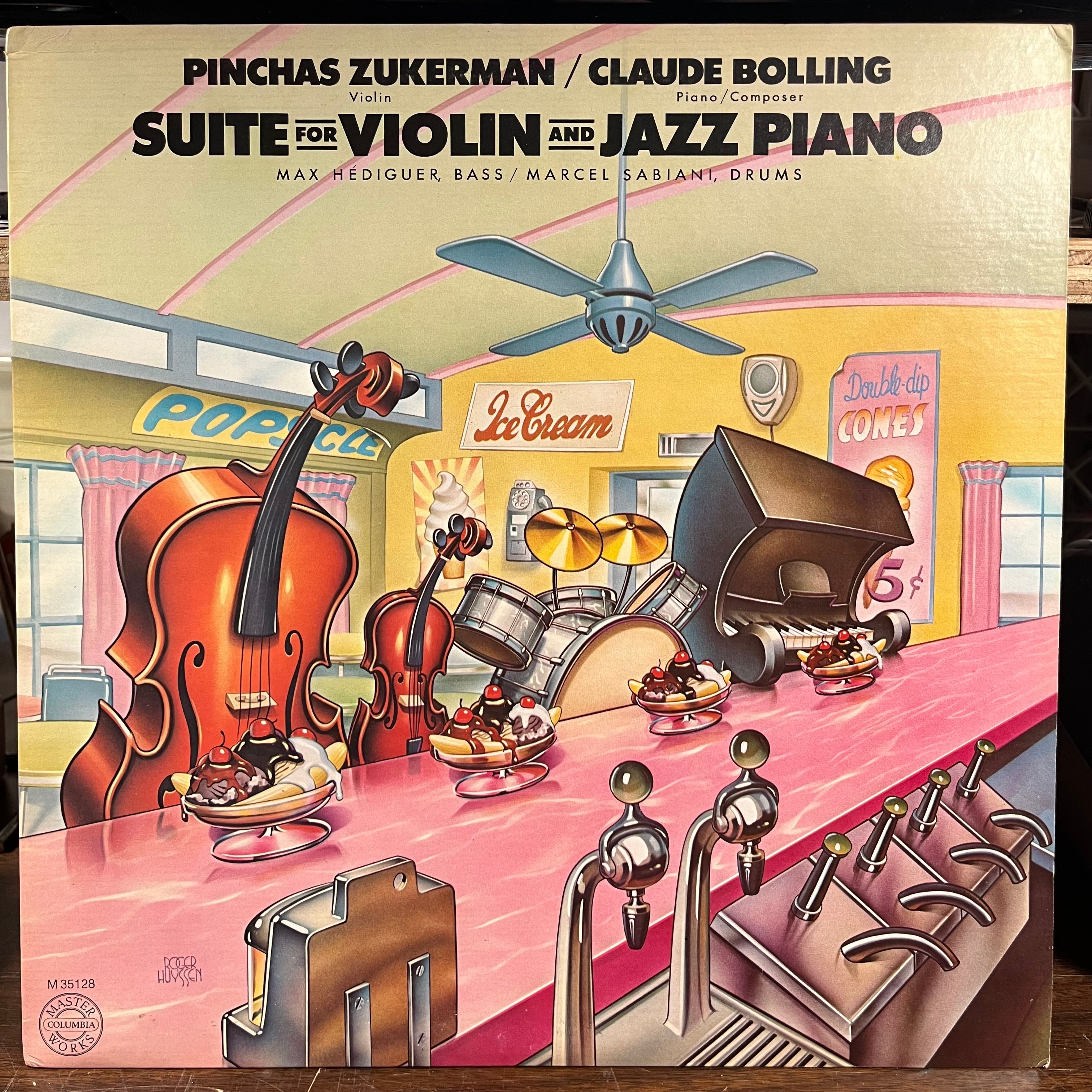 Pinchas Zukerman - Suite For Violin And Jazz Piano (LP) | Near Mint (NM) Near Mint (NM)